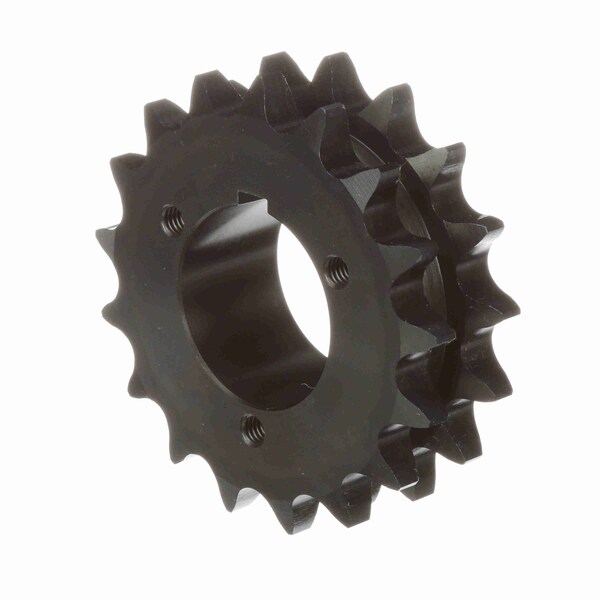 Browning Steel Bushed Bore Roller Chain Sprocket, D60P17 D60P17 - main